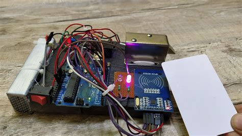 rfid based id recognition security system project|simple rfid projects.